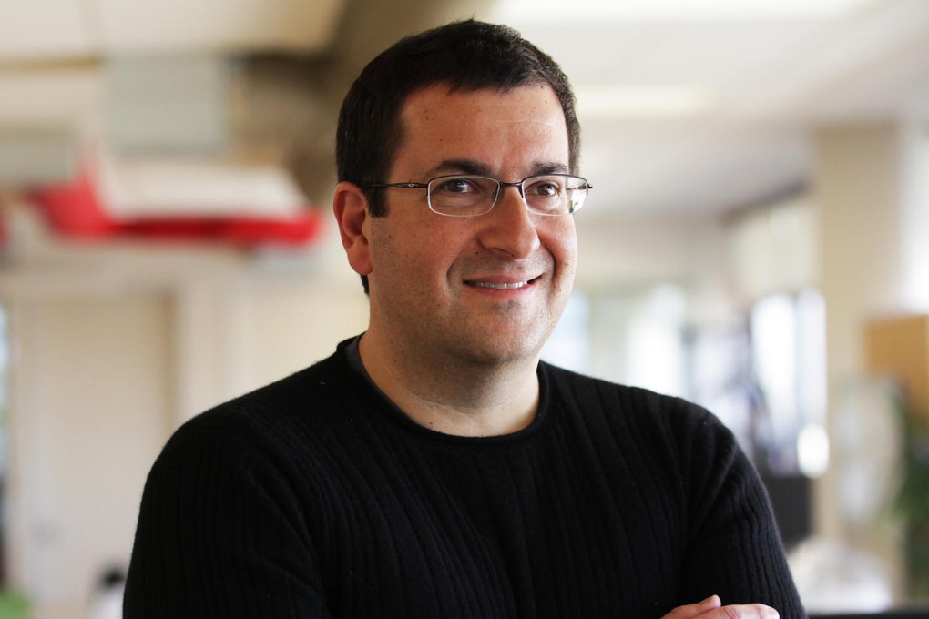 The late David Goldberg, CEO of Survey Monkey website. Photo: AP