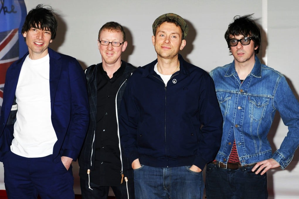 Blur band members (from left) Alex James, Dave Rowntree, Damon Albarn and Graham Coxon. Photo: AP