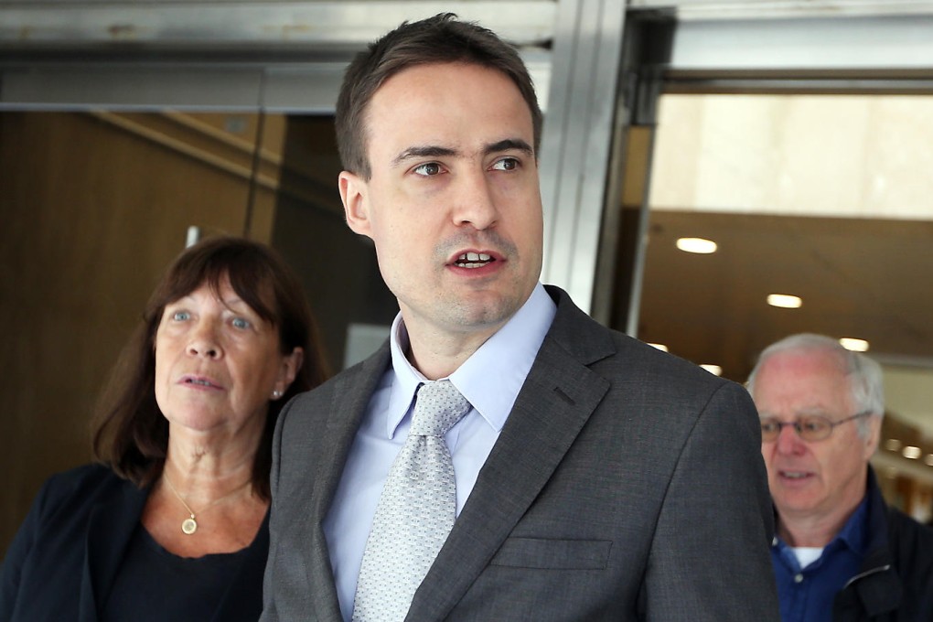 Frank Laurent at court.