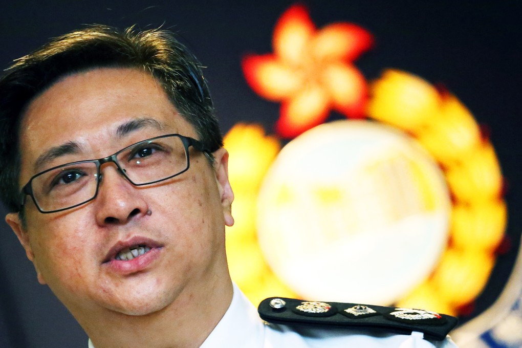 Stephen Lo Wai-chung listed cybercrime and terrorism as two priorities although he said there was no intelligence indicating the city faced any imminent terrorist threat. Photo: Felix Wong