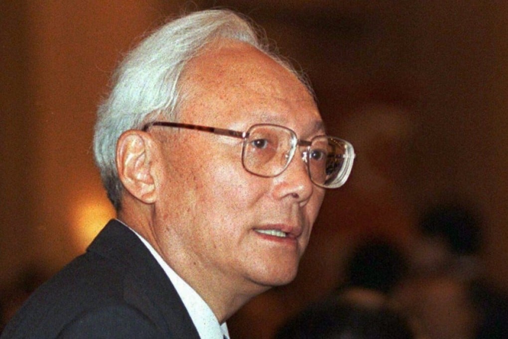 Lu Ping in 1997. He oversaw Hong Kong's transition from a British colony to Special Administrative Region of China from beginning to end. Photo: Reuters