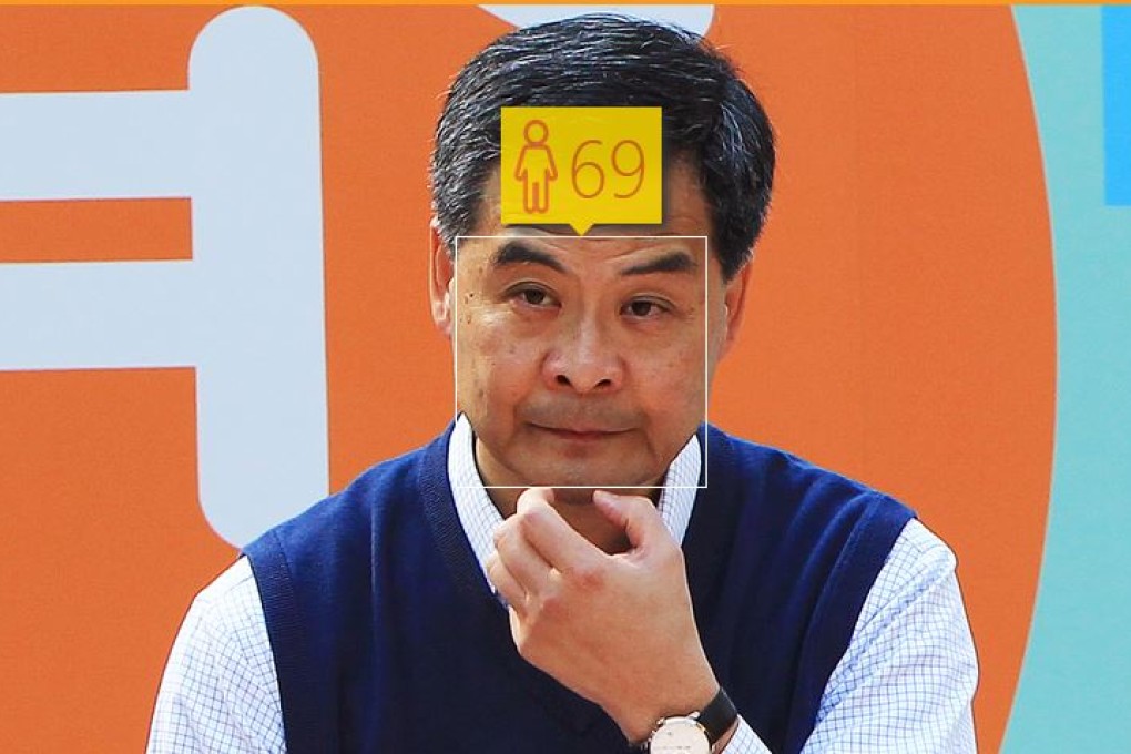 Leung Chun-ying, Hong Kong’s number 1 official, looked distinctively older when he began his term, according to an age-guessing app by Microsoft.