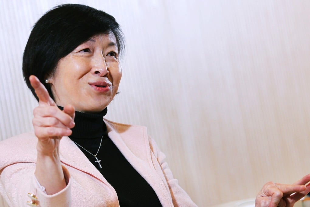 Fanny Law said pan-democrats who were willing to work with Beijing could become chief executive candidates. Photo: May Tse