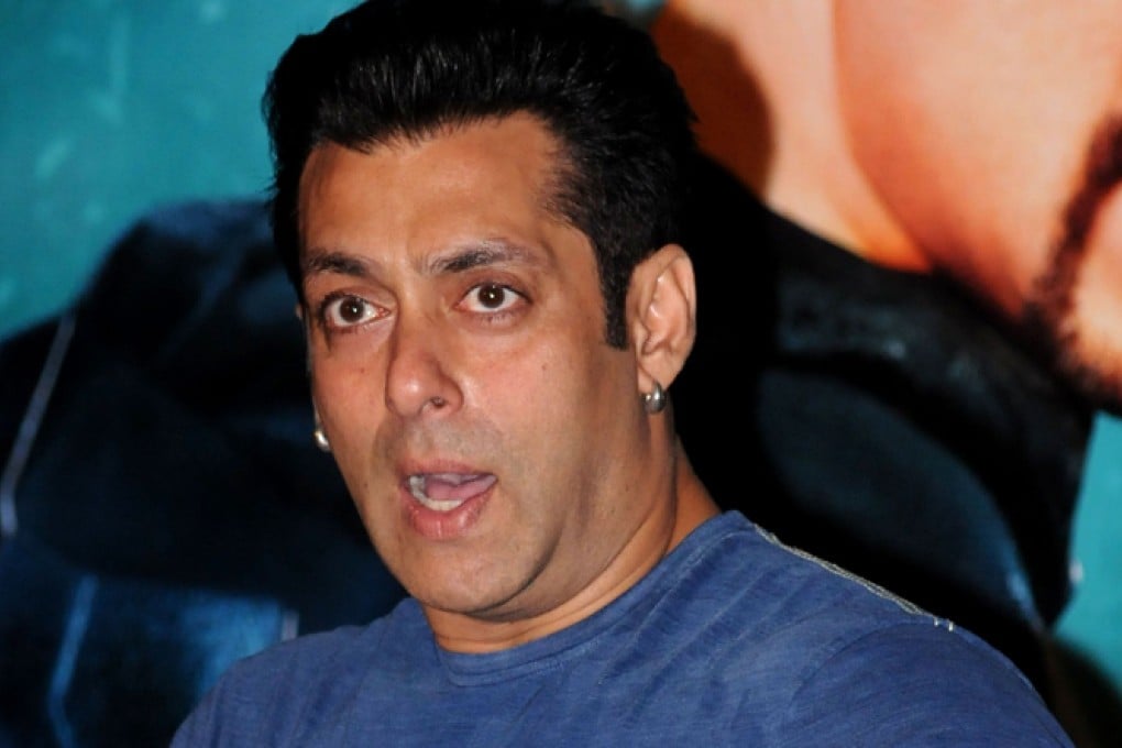 Salman Khan has been found guilty of running over five men sleeping on a sidewalk. Photo: AFP
