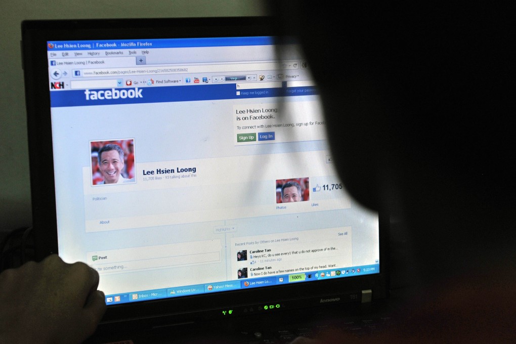 Singapore Prime Minister Lee Hsien Loong is one of the top users of social media among world leaders. Photo: AFP