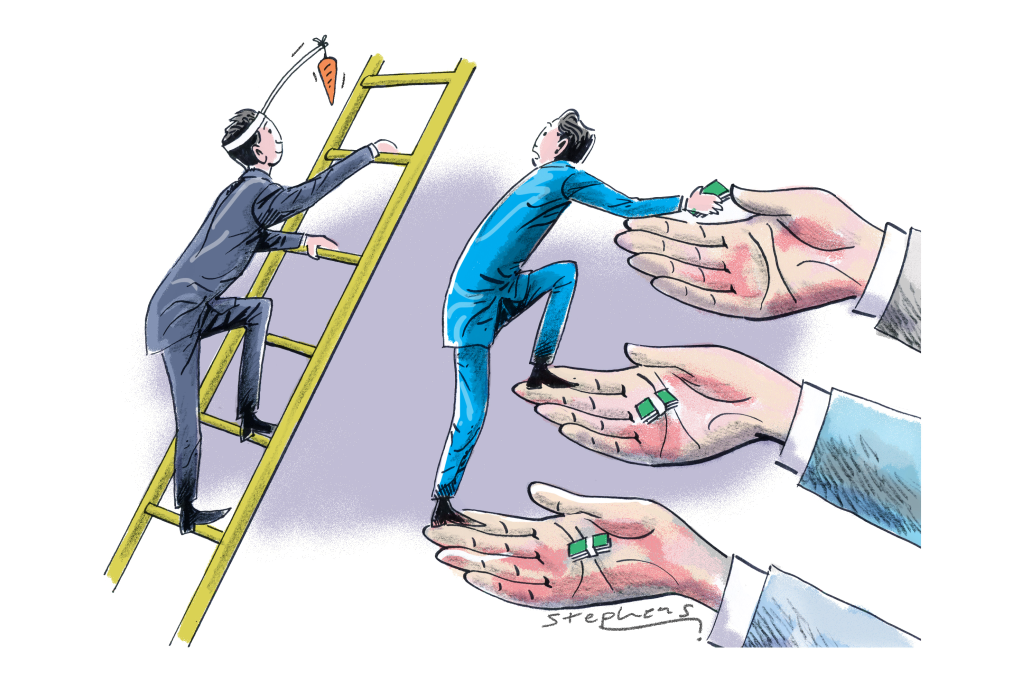Promotions provide officials with a strong incentive to boost growth.