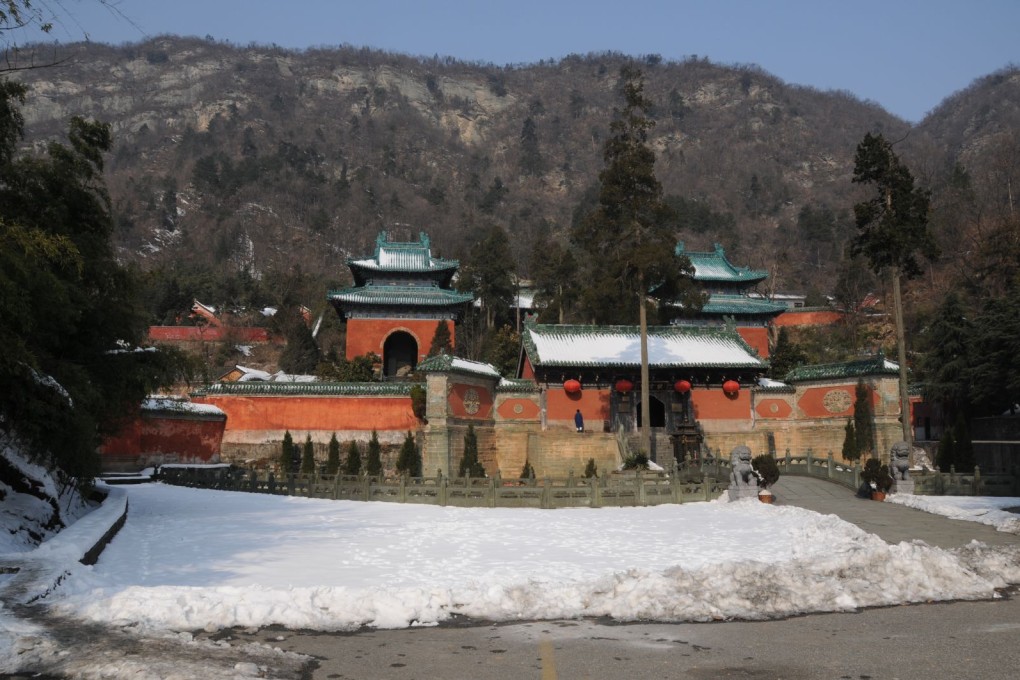 A temple in the Wudang Mountains. The area is among the tourists spots officials are barred from visiting for meetings. Photo: SCMP Pictures