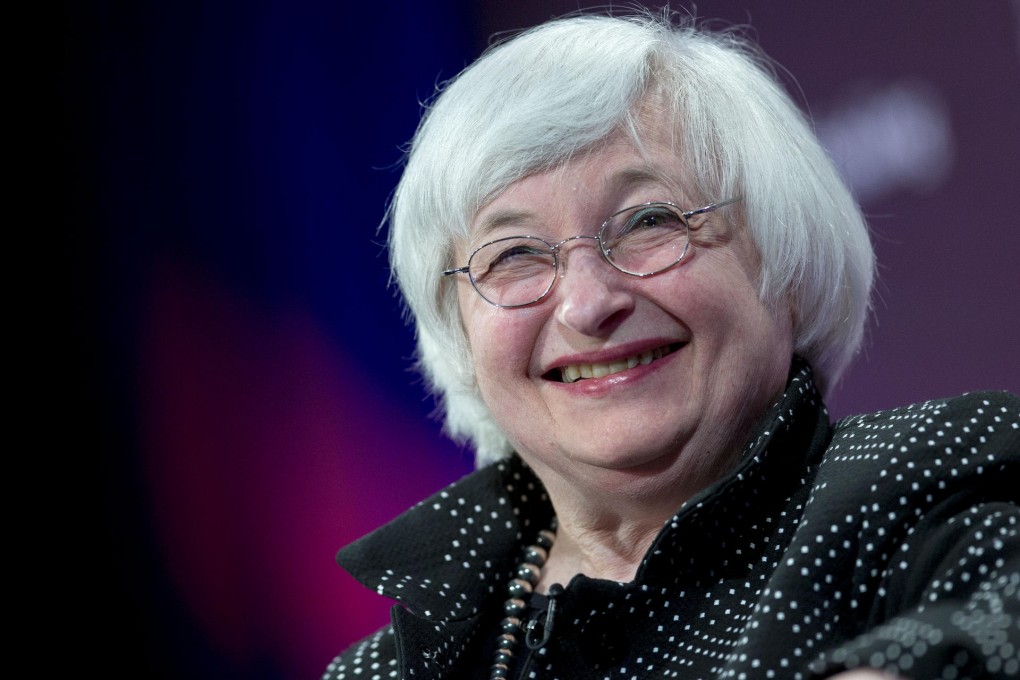 Janet Yellen cited what is known as the term premium when warning on Wednesday that bonds, as well as stocks, are richly valued. Photo: Bloomberg