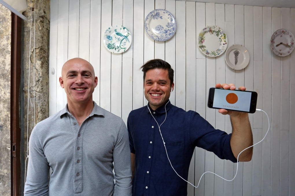 Andy Puddicombe (left) and Richard Pierson.