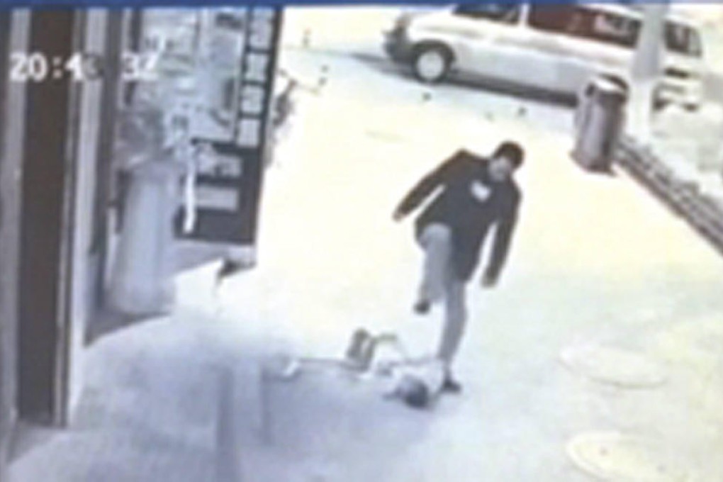 The boy's attacker was reportedly schizophrenic.