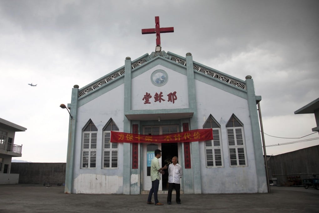 About 450 churches in Zhejiang have had crosses removed or buildings destroyed. Photo: AP