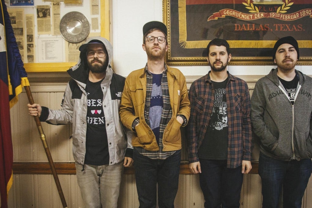 Power of four: (from far left) keyboardist Donovan Jones, guitarist Chris King, drummer Alex Bhore, guitarist Jeremy Galindo.