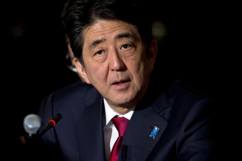 Japanese Prime Minister Shinzo Abe expressed "deep repentance" over Japan's role in the second world war, but he stopped of issuing an apology.