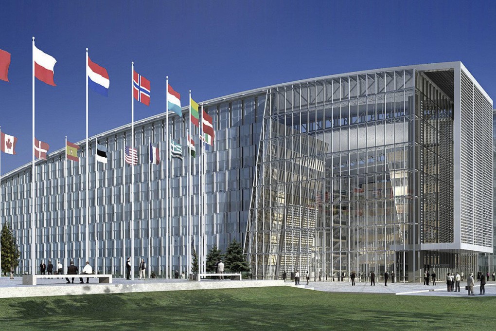 Nato headquarters in Brussels.
