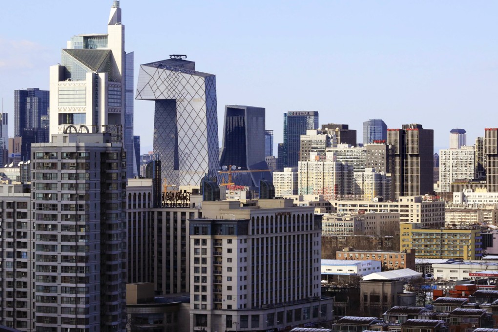A view of commercial and residential buildings in Beijing. The People’s Bank of China (PBOC) says the move would support the healthy development of the economy. Photo: Reuters