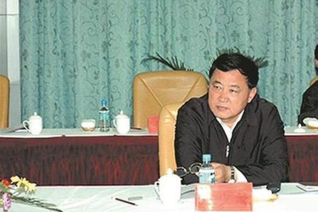 Zhao Shaolin, the former secretary-general of Jiangsu party committee, allegedly helped his son build a business empire. Photo: SCMP Pictures