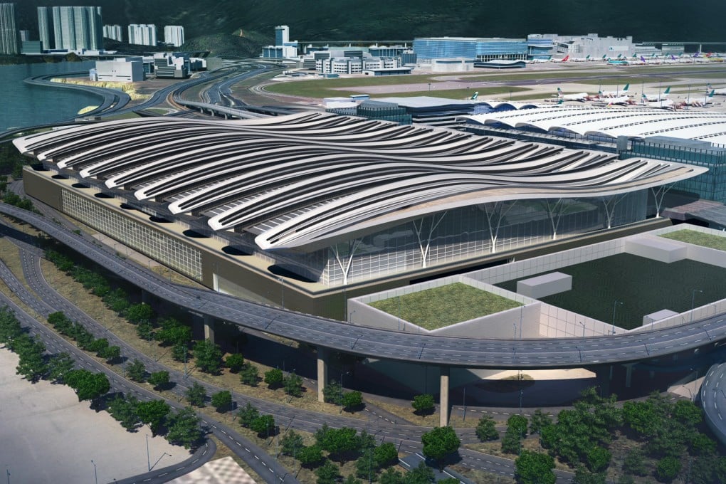 An artist's impression of the terminal building. Photo: SCMP Pictures