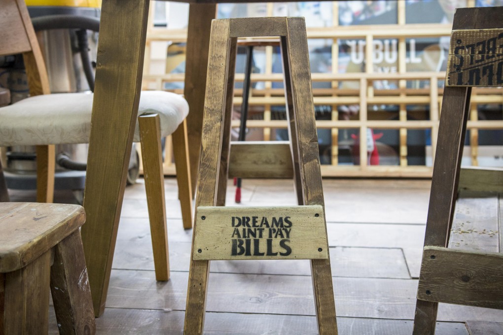 Start From Zero's furniture workshop in Kwun Tong. Photos: Christopher DeWolf