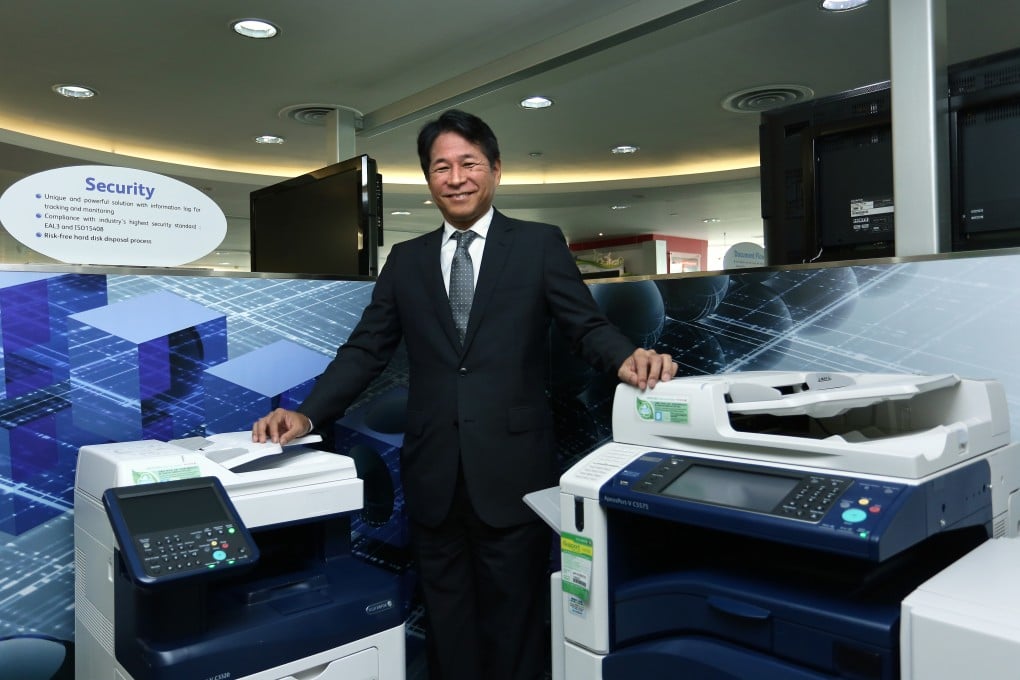 Fuji Xerox's Masashi Sakamoto has big plans to expand managed printing in Asia. Photo: Jonathan Wong