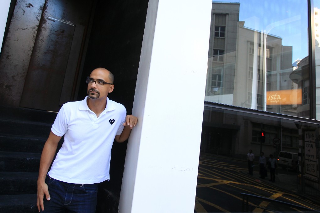 Writer Junot Diaz came to Hong Kong at the CityU's invitation in 2011. Photo: Jonathan Wong