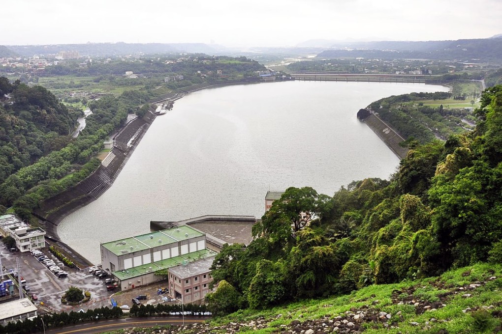 The powerful Typhoon Noul generated about seven million tonnes of water - one week's usage - to the Shihmen Dam (above) yesterday, authorities said. Photo: CNA