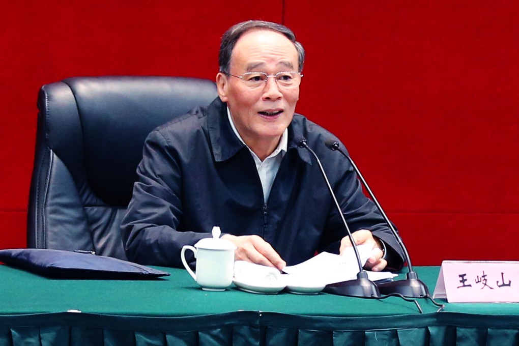 Chief graft-buster Wang Qishan on his trip to Zhejiang province. Photo: Xinhua