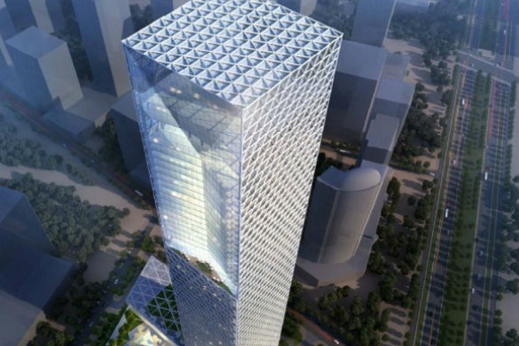 InterContinental Hotels Group's second Hualuxe hotel in China lies at the top of a skyscraper in Nanchang, in Jiangxi province. Photo: InterContinental Hotels Group