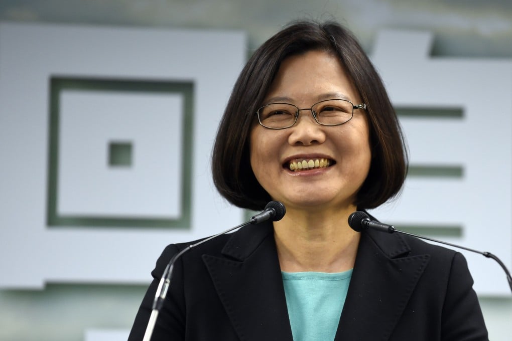 Tsai Ing-wen, chairwoman of Taiwan's main opposition Democratic Progressive Party, will meet officials, academics and overseas Taiwanese during a 12-day visit to the US. Photo: AFP