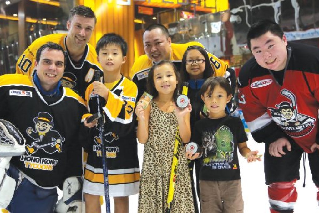 Outreach to Hong Kong youngsters has been a key part of the CIHL's strategy. Photo: CIHL