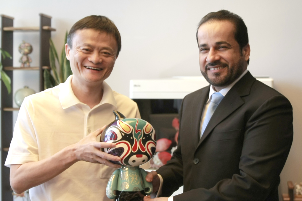 Jack Ma sees strong growth potential for Alibaba's cloud computing business in the Middle East. Photo: SCMP pictures