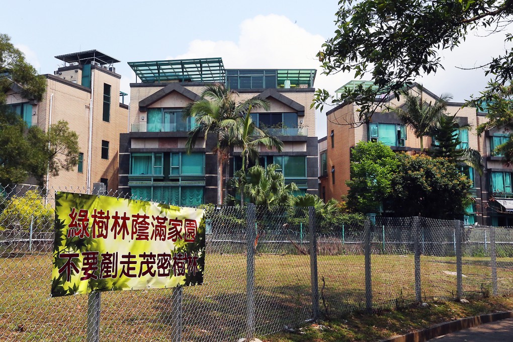 A 4.13-hectare plot in Lo Fai Road (above), where 660 private flats are now set to be built. Photo: K.Y. Cheng