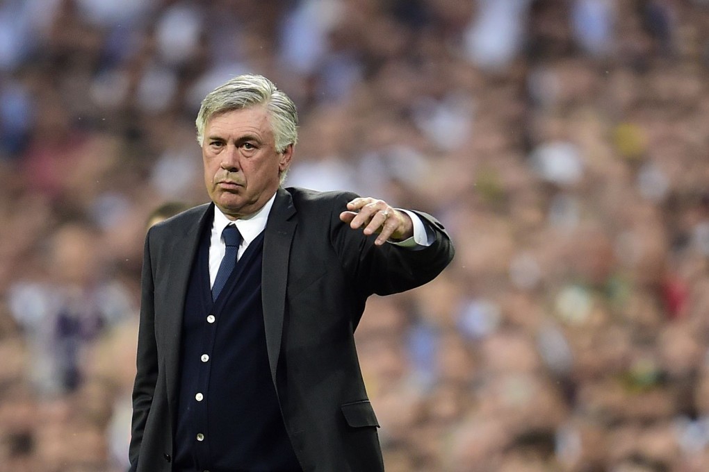 Carlo Ancelotti lamented his team's bad luck. Photo: AFP