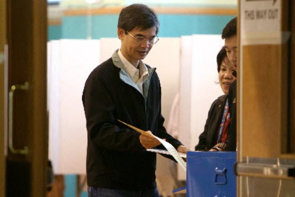 Law Chi-kwong is a founding member of the Democratic Party. Photo: May Tse
