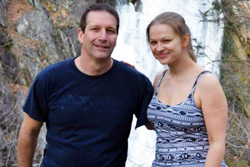 Angelika Graswald and her fiance Vincent Viafore.
