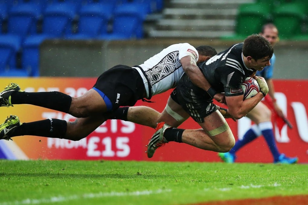 Fiji beat New Zealand in the Glasgow Sevens Cup final last weekend to move top of the Sevens World Series standings. Photo: AFP