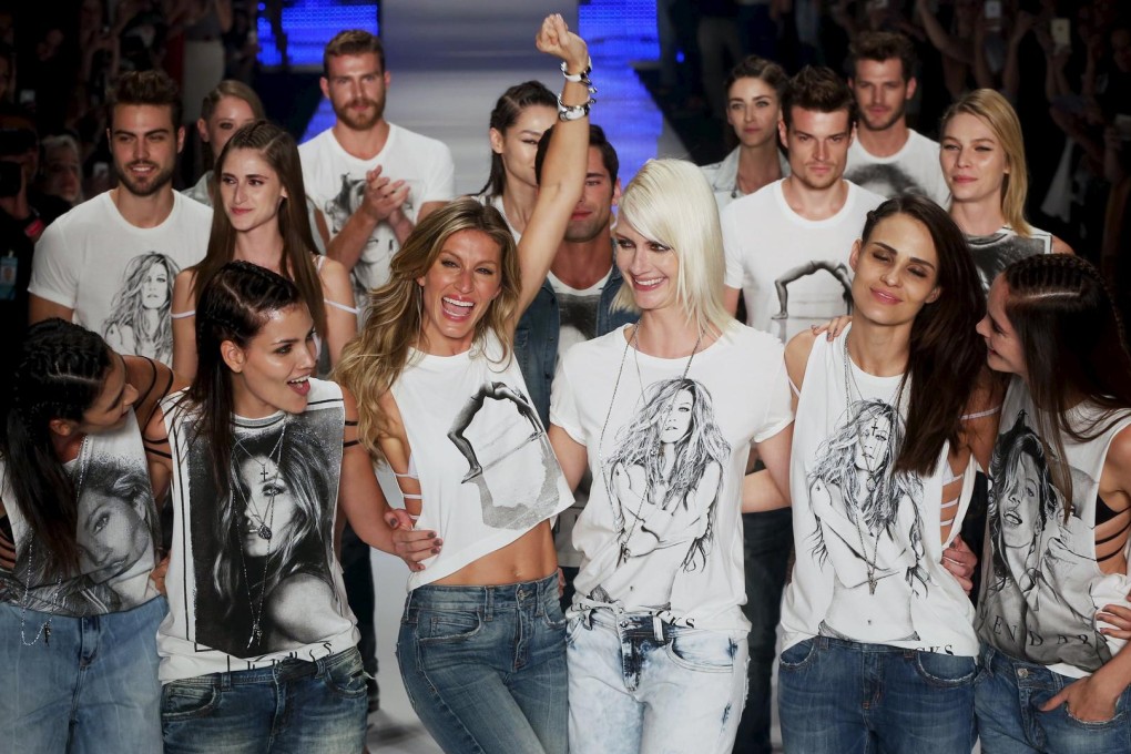 Gisele Bundchen's last catwalk at the Colcci summer 2016 collection in Sao Paulo.Photo: Reuters