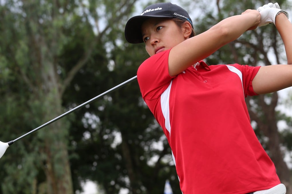 Tiffany Chan is brimming with confidence as she targets a top-three finish at the Queen Sirikit Cup at Hong Kong Golf Club in Fanling. Photo:  K.Y. Cheng