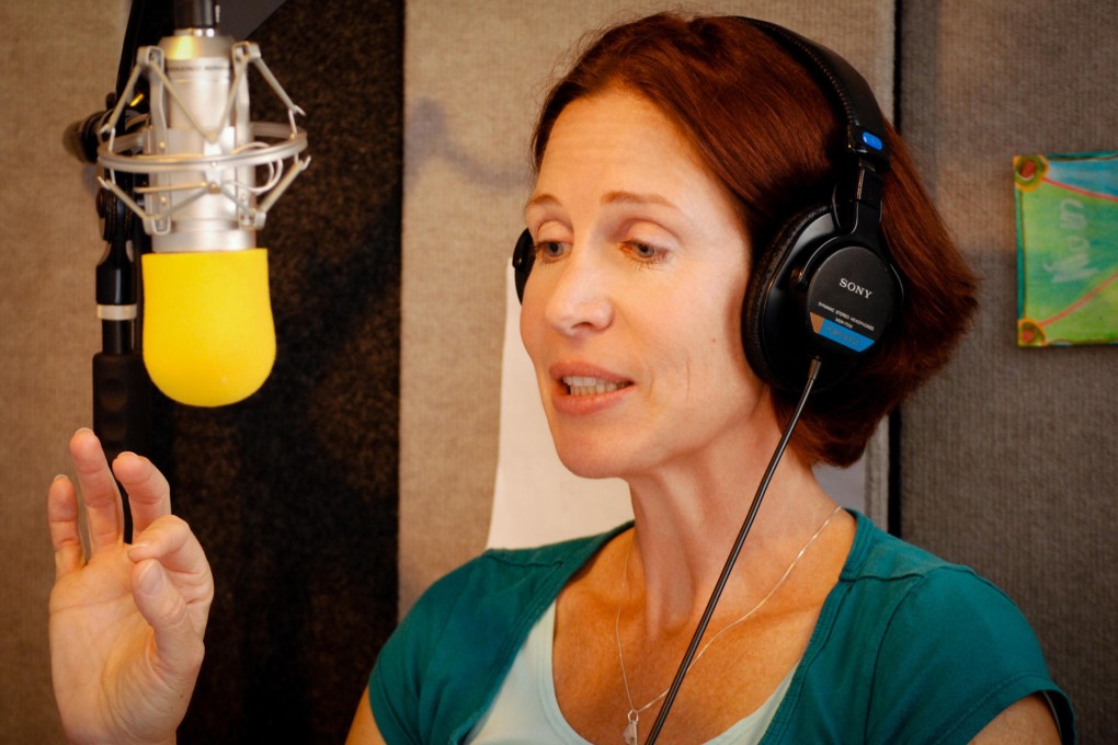 Karen White at work in her home studio.