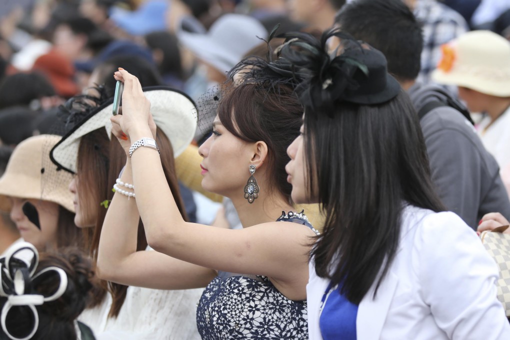 Women decked out in their best attend the Longines Global Champions Tour in Shanghai last month. Photo: SCMP Pictures