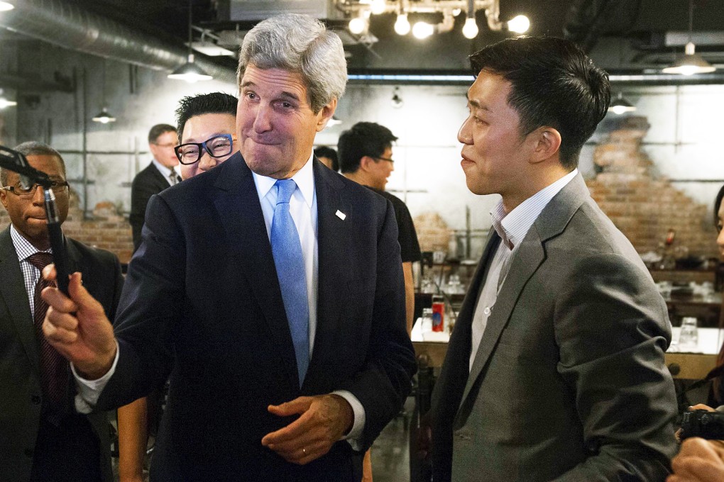 US Secretary of State John Kerry during his visit to Seoul, South Korea. Photo: Reuters