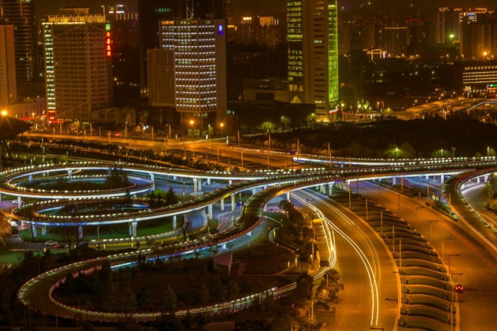 The Zhengdong New District is home to many banks, a university town and a technology park. Photo: ImagineChina