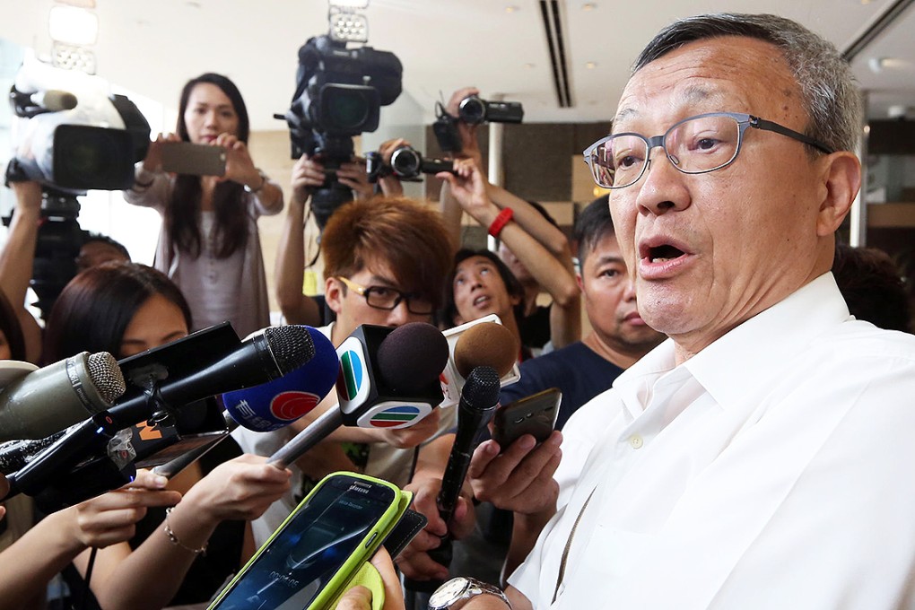 Nina Wang's brother, Kung Yan-sum, told media the verdict would not affect Chinachem foundation's operation. Photo: Sam Tsang