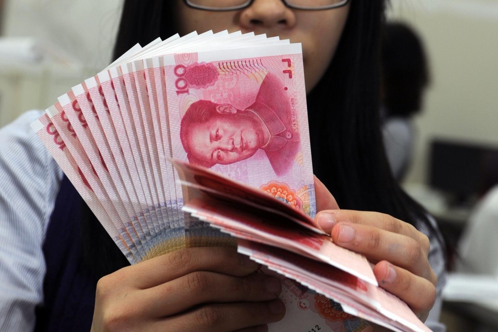Offshore yuan bonds worth 12 billion yuan were offered yesterday, including 5 billion yuan of three-year bonds at 2.8 per cent. Photo: AFP