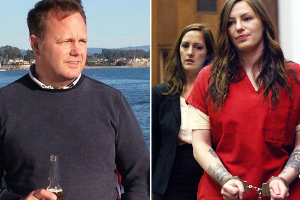 Prostitute Alix Tichelman at court hearing. Tichelman injected Forrest Timothy Hayes with heroin in November 2013 then left without seeking help when he passed out on the yacht, authorities say. Photo: AP