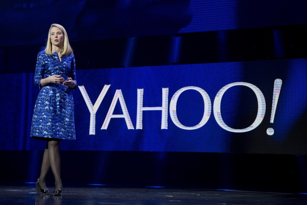 Yahoo president and CEO Marissa Mayer. Markets responded negatively to news that the firm may face a higher-than-expected tax bill on an expected spinoff of its Alibaba stake. Photo: AP