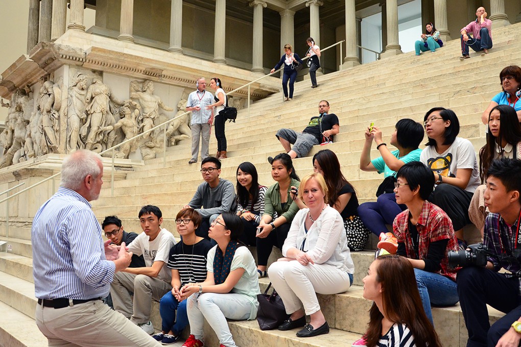 Students from Hong Kong and the mainland take part in a study tour to Germany organised by Baptist University of Hong Kong. Photo: SCMP Pictures