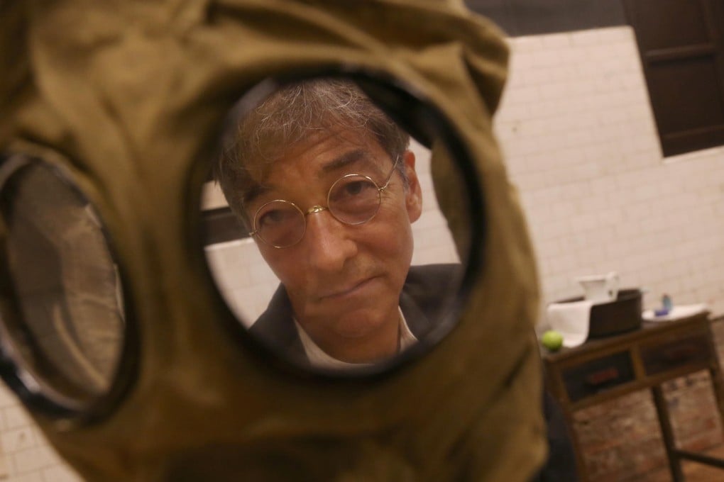 Veteran RTHK broadcaster Jonathan Douglas plays Ivor Gurney, a brilliant but tormented poet and composer who fought in the first world war. Photo: David Wong