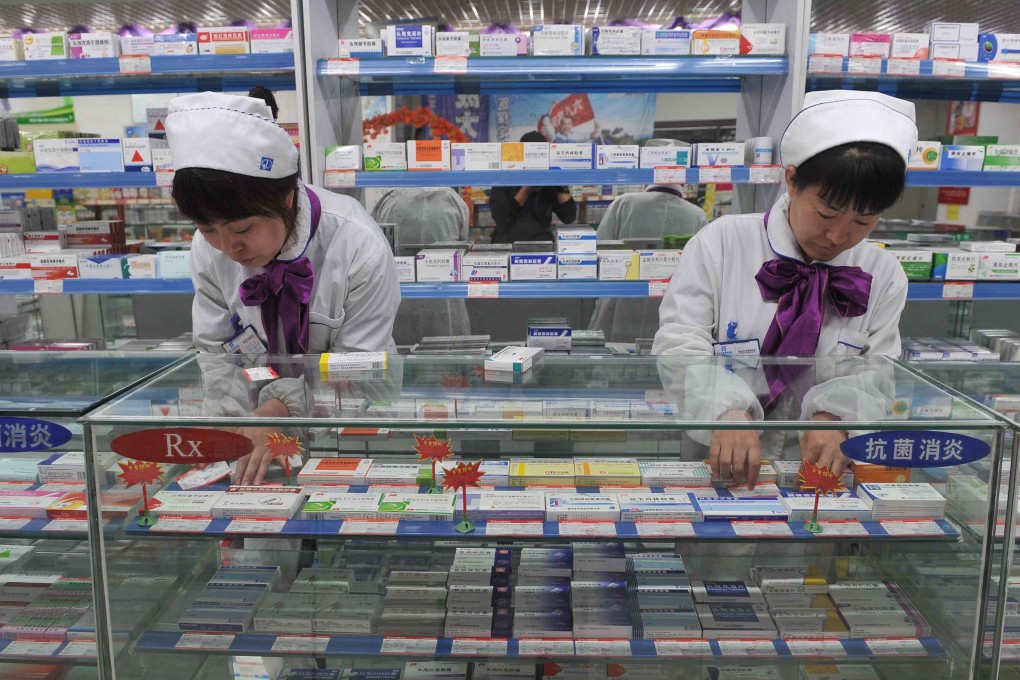 The shares of Hong Kong-listed pharmaceutical companies serving the mainland China market have enjoyed strong gains since April. Photo: EPA