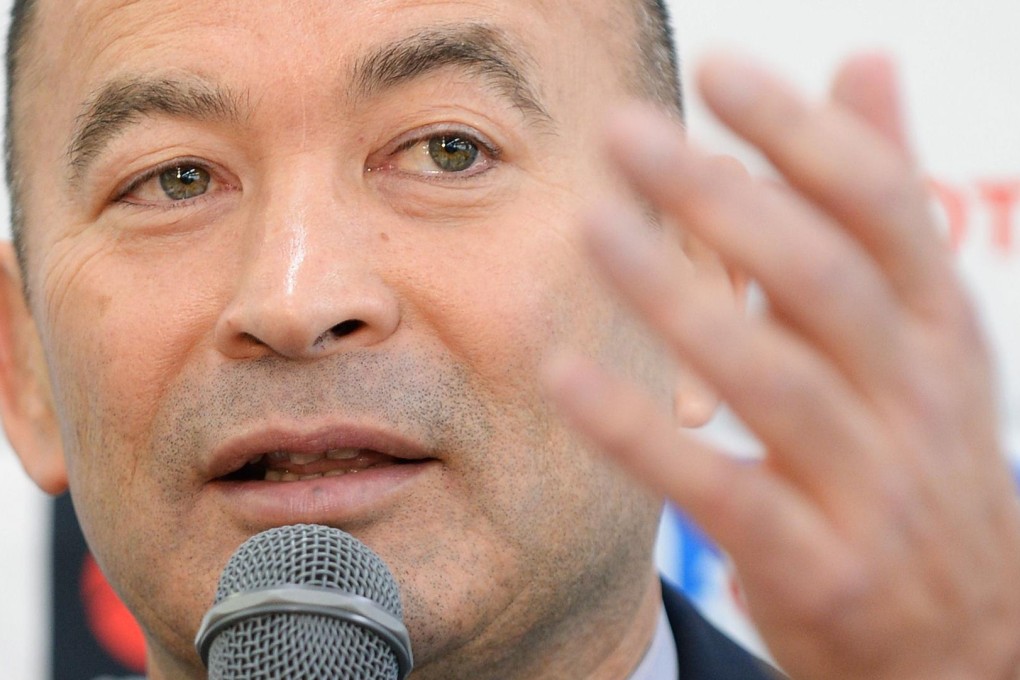 Japan coach Eddie Jones is hoping his side will spring a surprise or two at this year's Rugby World Cup in England. Photo: AFP