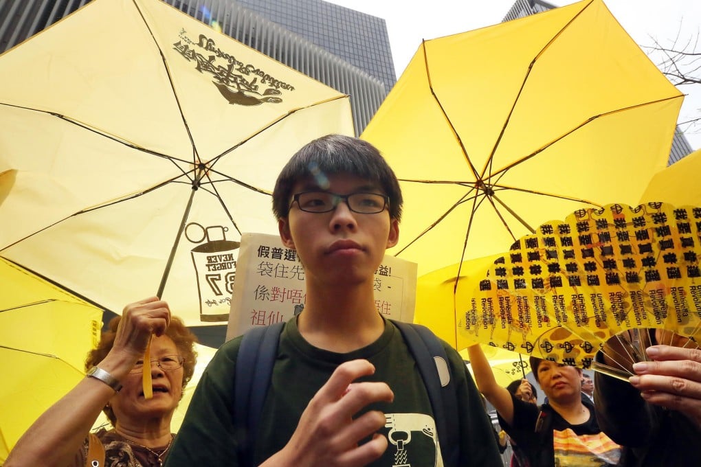 Joshua Wong says school and personal life are basically no longer part of his life.